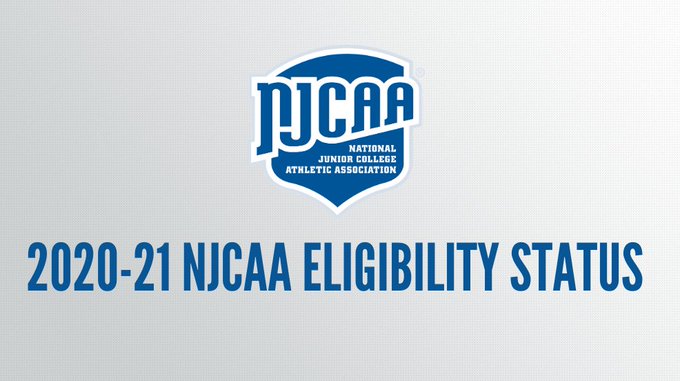 NJCAA announces 2020-21 eligibility status